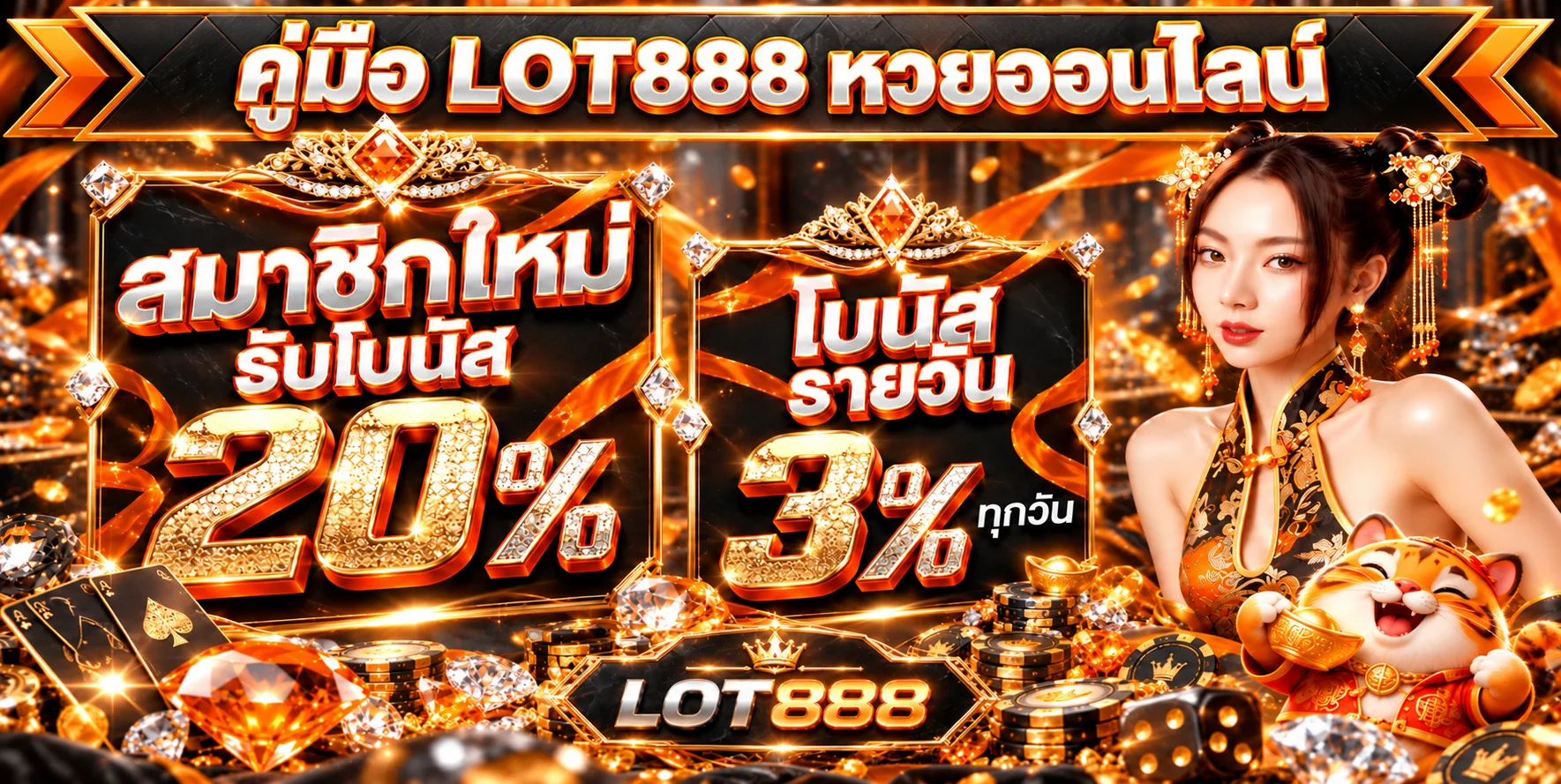 lot888 หวยออนไลน์ คู่มือสมัคร แทงหวย และตรวจผล
